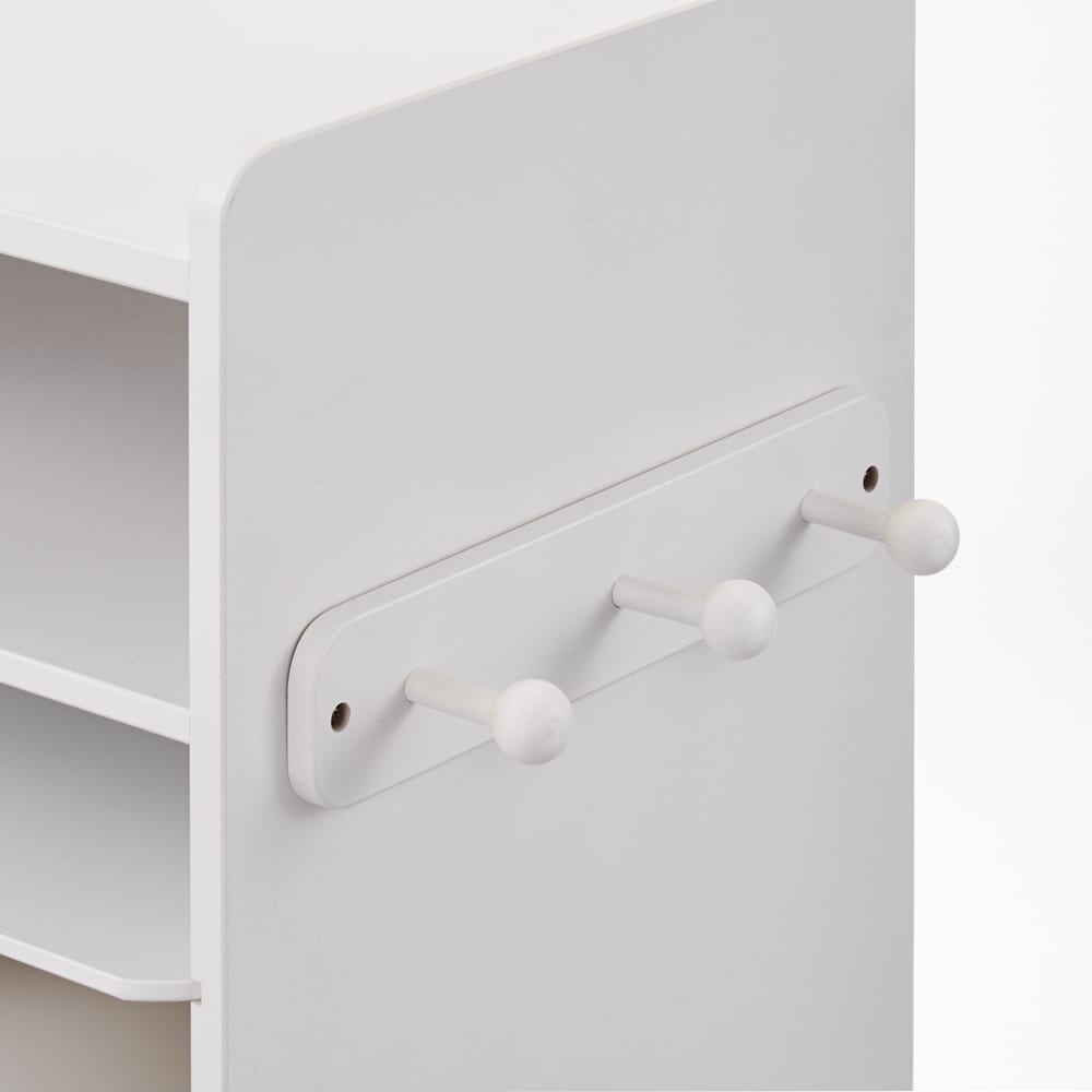 国産］塾や習い事の物までひとまとめワゴン（ランドセルラック） 通販