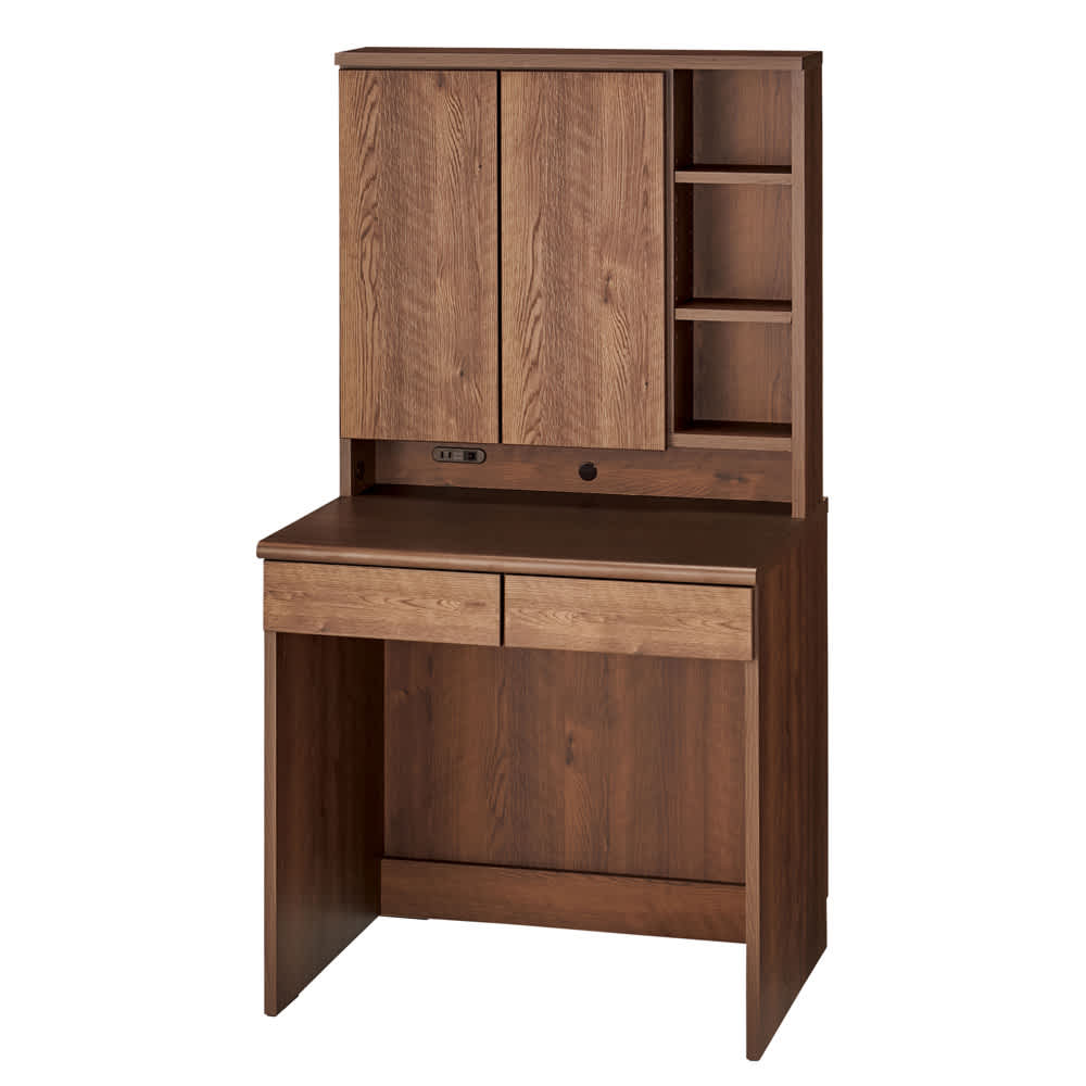 ドレッサー兼用デスク 幅75.5cm奥行56cm 通販 - ディノス