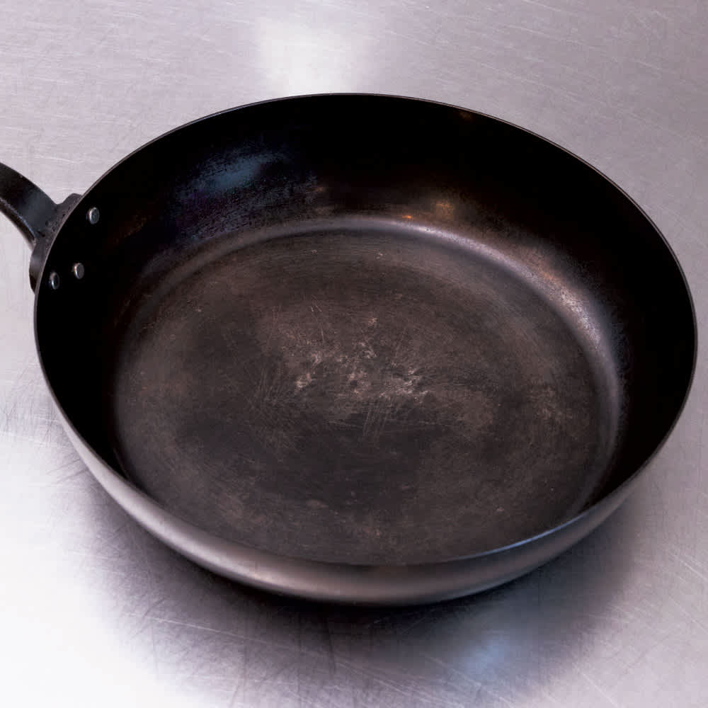 ラバーゼ/la base 有元葉子の鉄のフライパン 片手径26cm 通販 - ディノス