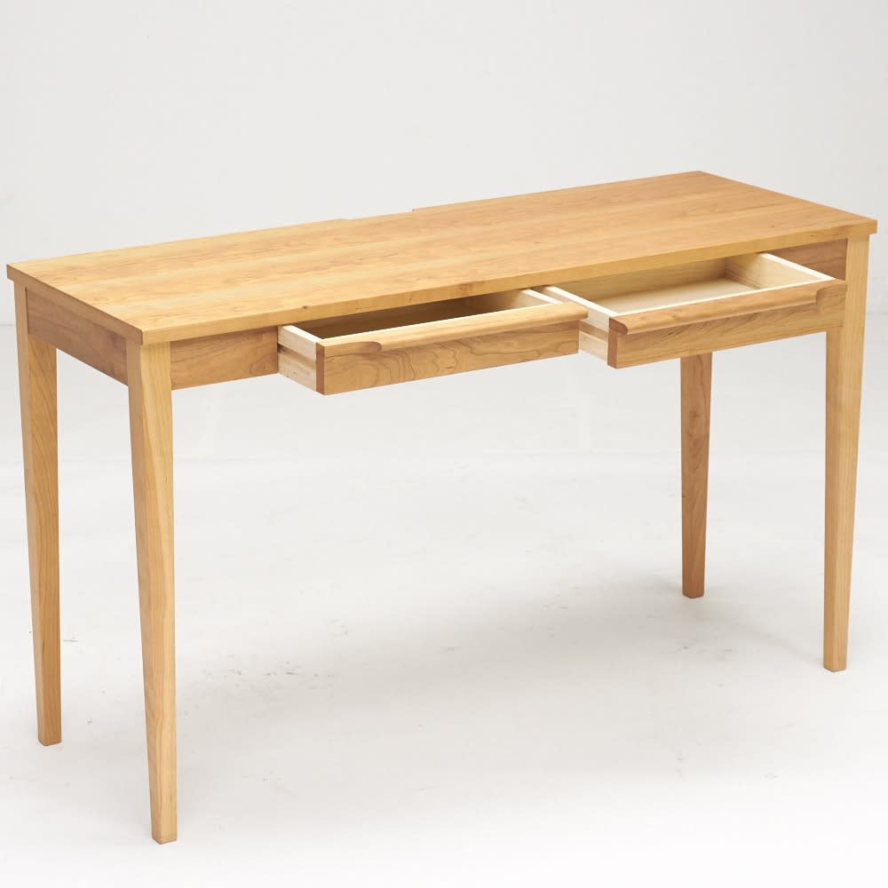 Blossom（ブロッサム） チェリー天然木北欧風シリーズ デスク 幅120cm