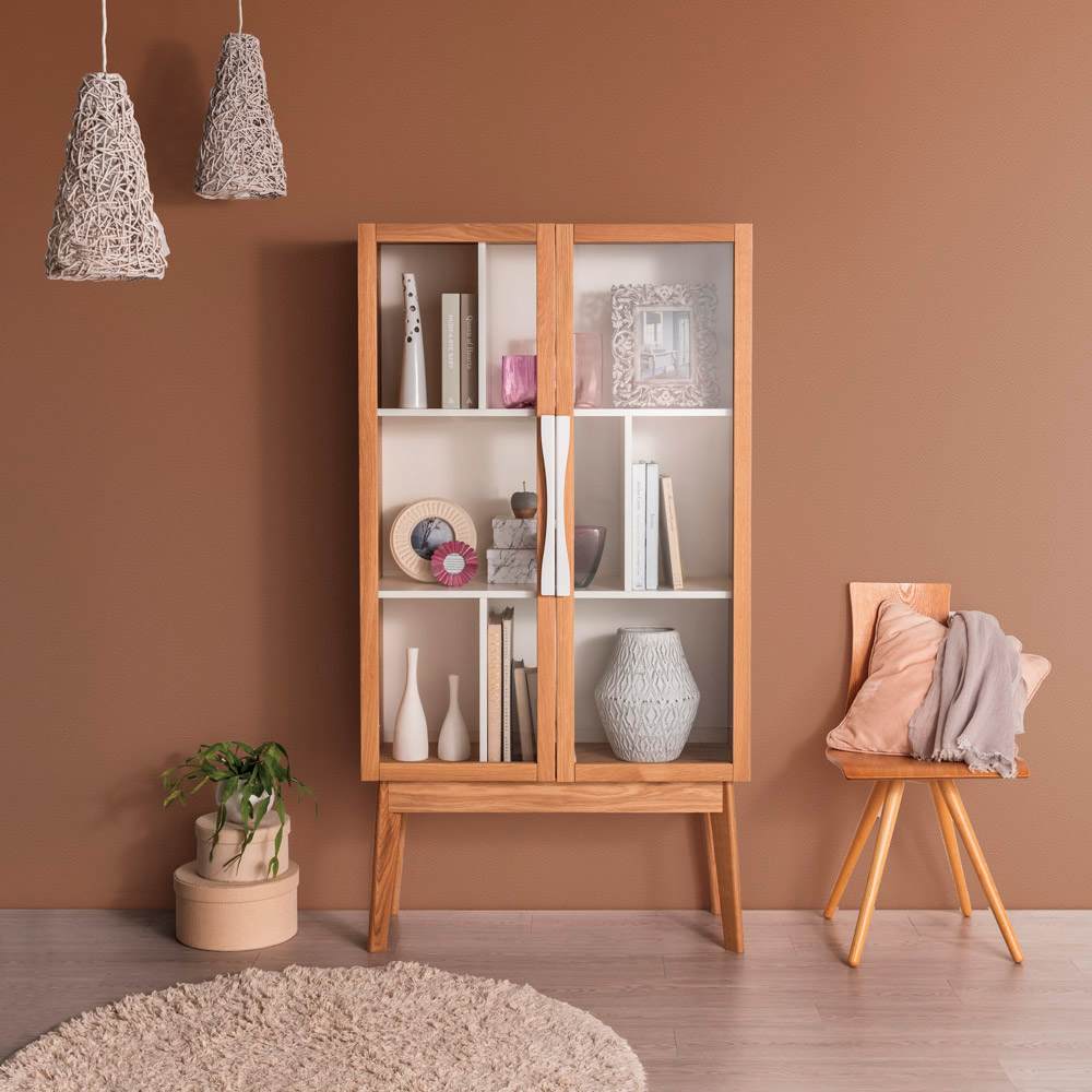 Woodman エイヴォン ディスプレイ キャビネット 通販 - ディノス