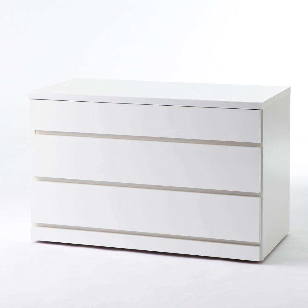 クローゼットチェスト（隠しキャスター付き） 幅90cm・3段 通販 - ディノス