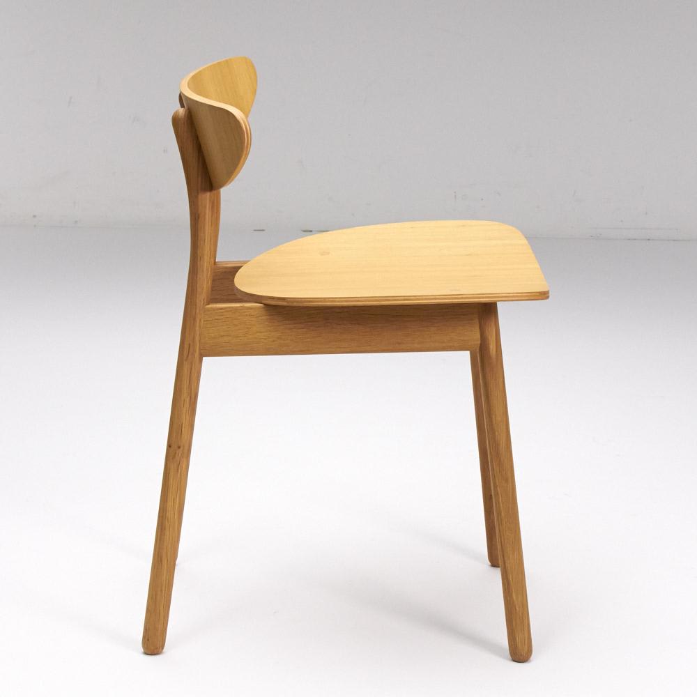 cobrina/コブリナ オーク天然木 ダイニングチェア 板座 通販 - ディノス