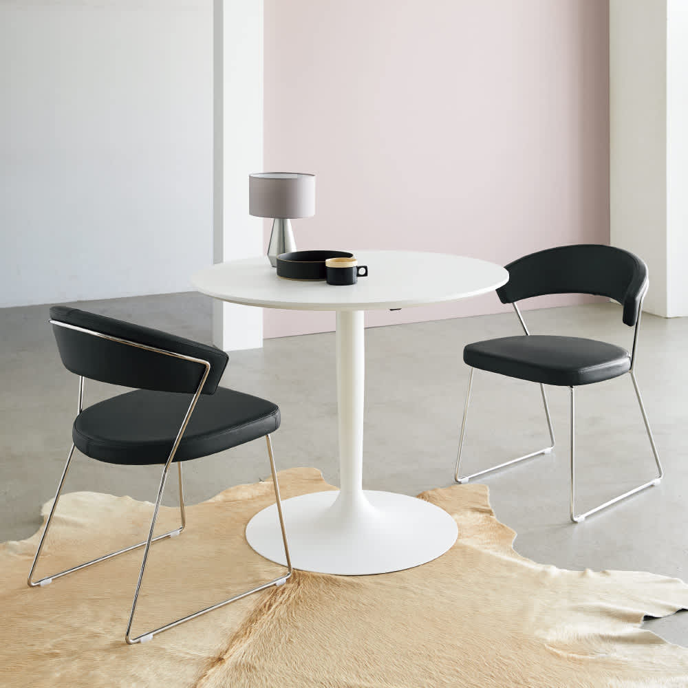 Planet プラネット 円形ダイニングテーブル 直径90cm ［connubia