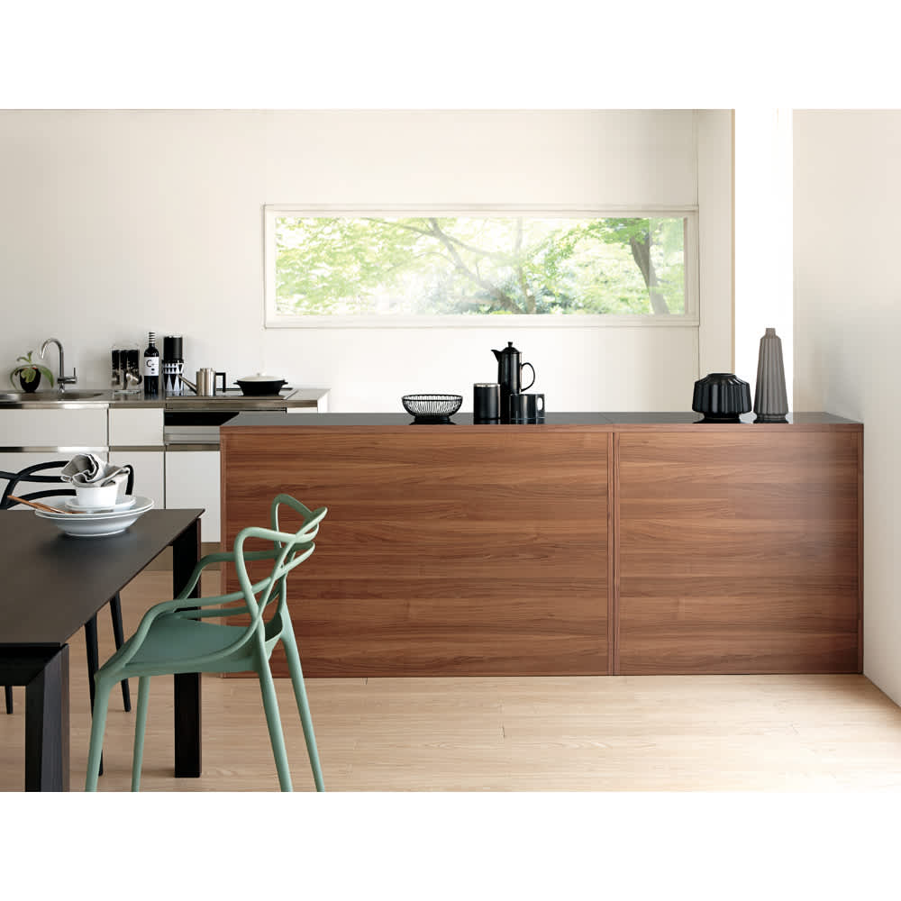 Granite/グラニト アイランド間仕切りキッチンカウンター幅90cm