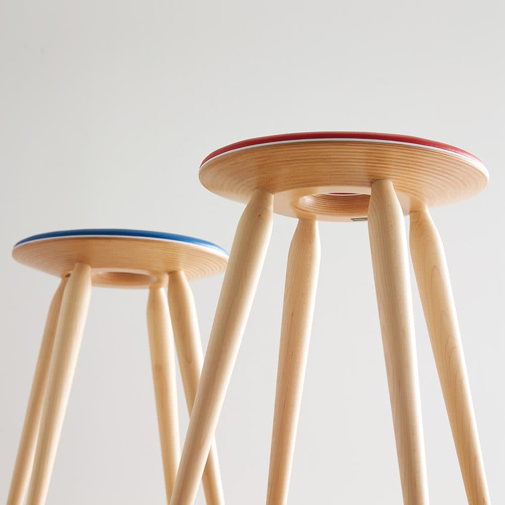 リングスツール（天童木工）［Tokukichi Kato／デザイン：加藤徳吉