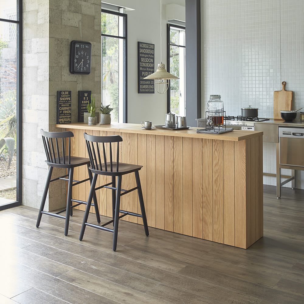 ウィンザーカウンターチェア 天然木ハイスツール ［TON・トン］ 通販