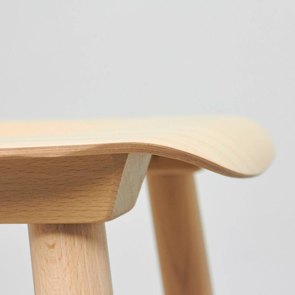 ウィンザーカウンターチェア 天然木ハイスツール ［TON・トン］ 通販