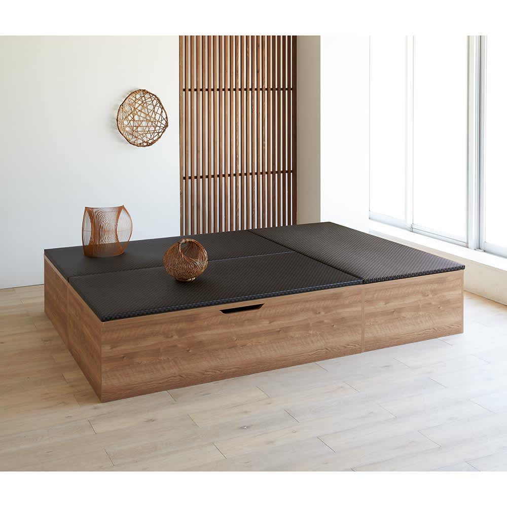 美草跳ね上げ式ユニット畳2 高さ45cm大容量 お得なセット 4.5畳セット