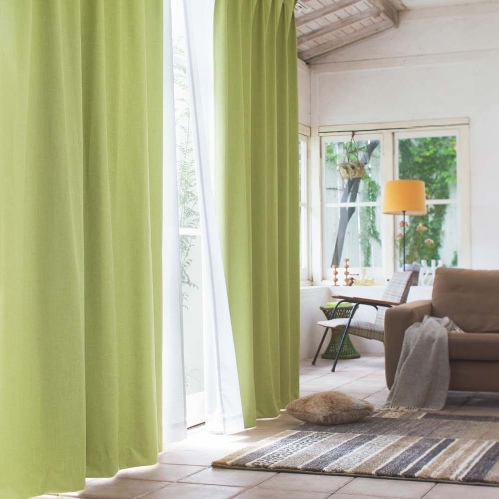 多サイズ展開・1級遮光省エネ遮熱カーテン 200cm幅（1枚） 通販 - ディノス