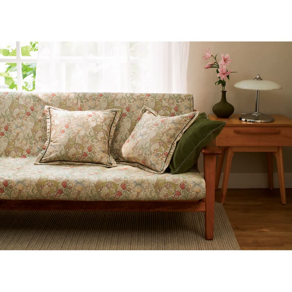 モリスデザインスタジオ ジャカード織ソファカバー 通販 - ディノス