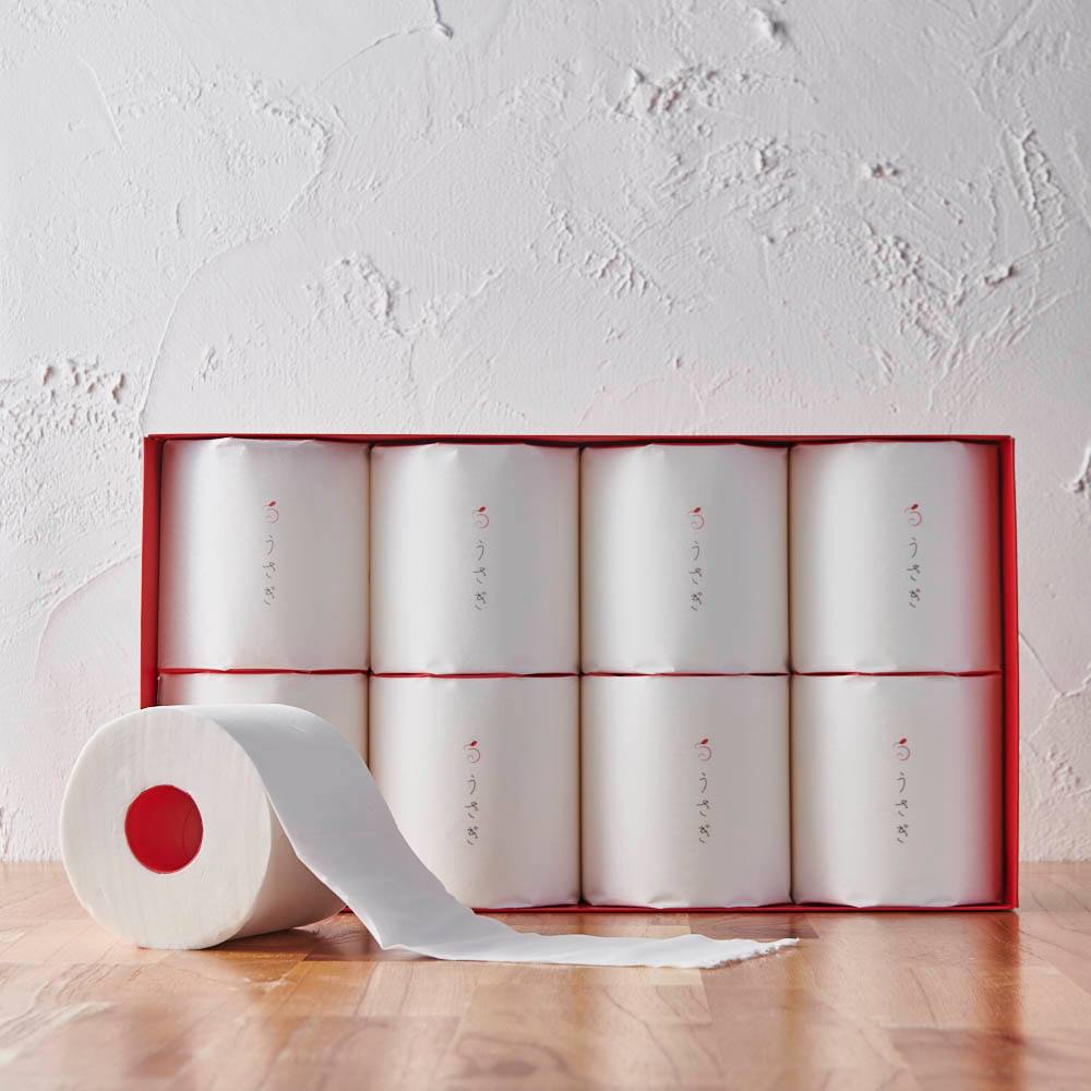 うさぎトイレットペーパーセット 8個 ギフトボックス 通販 - ディノス