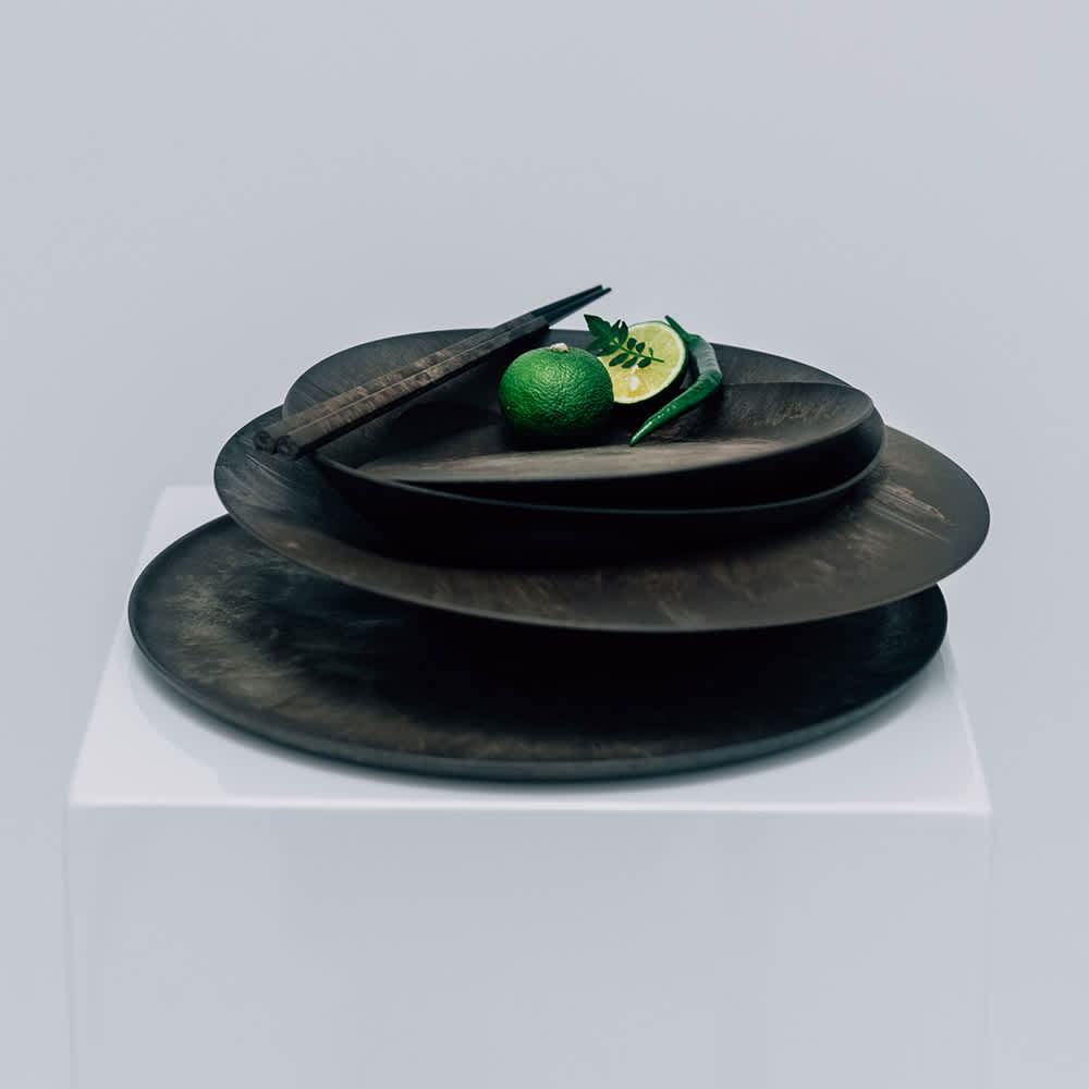 ARAS 杉皮中皿ウェーブ 22cm 割れないお皿 1枚 通販 - ディノス