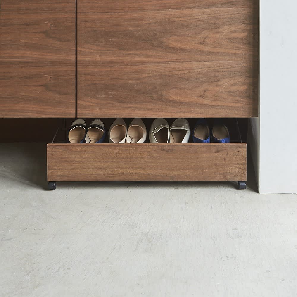 シューズボックス下ワゴン シューズワゴン 通販 - ディノス