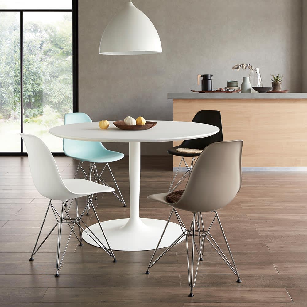 イームズシェルチェアDSR（イームズプラスチック シェルサイドチェア