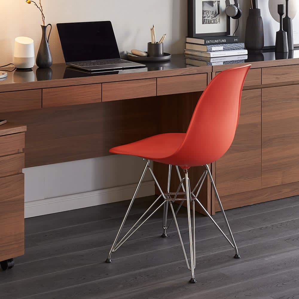 イームズシェルチェアDSR（イームズプラスチック シェルサイドチェア