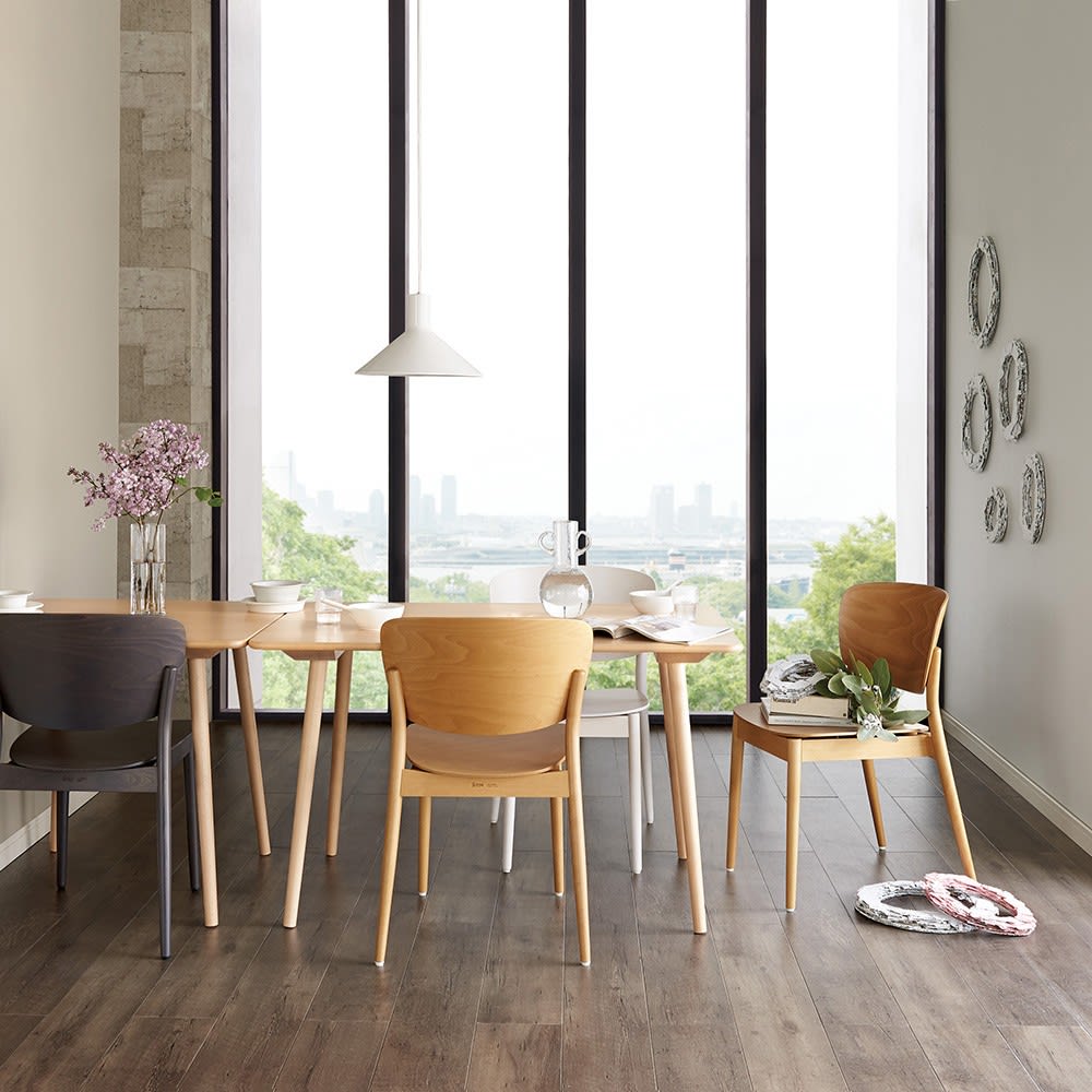 Valencia/バレンシア 曲げ木スタッキングダイニングチェア 2脚組 通販