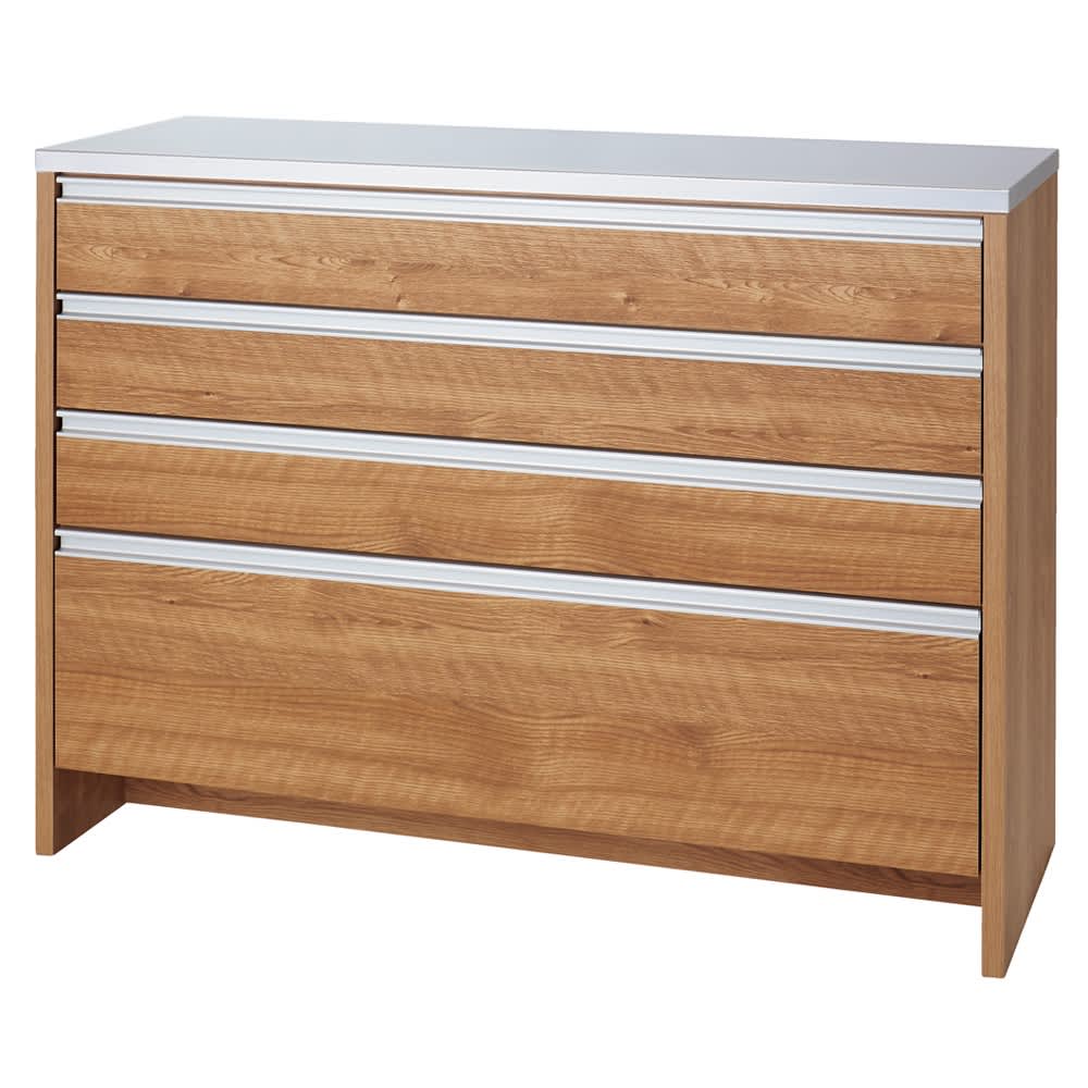 ステンレストップ間仕切りカウンター 幅120cm 通販 - ディノス