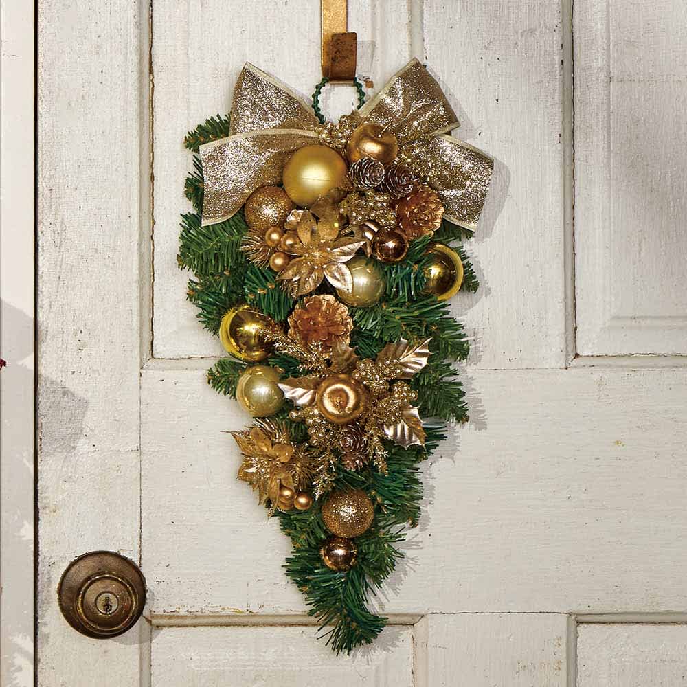 XMAS リボンスワッグ 通販 - ディノス