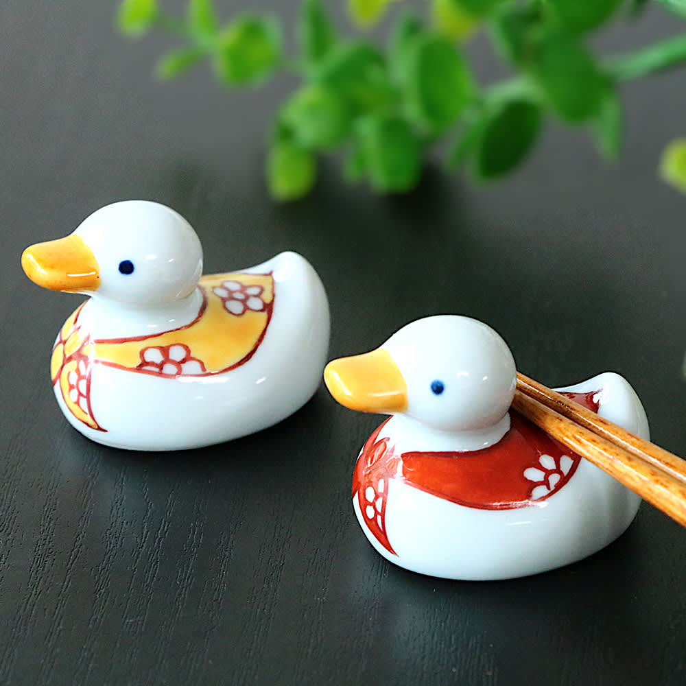 有田焼 あひるの箸置き 選べる2点 通販 - ディノス