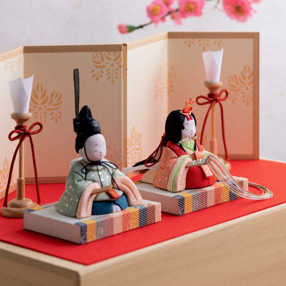 江戸木目込雛人形 桐箱と飾りのセット 通販 - ディノス