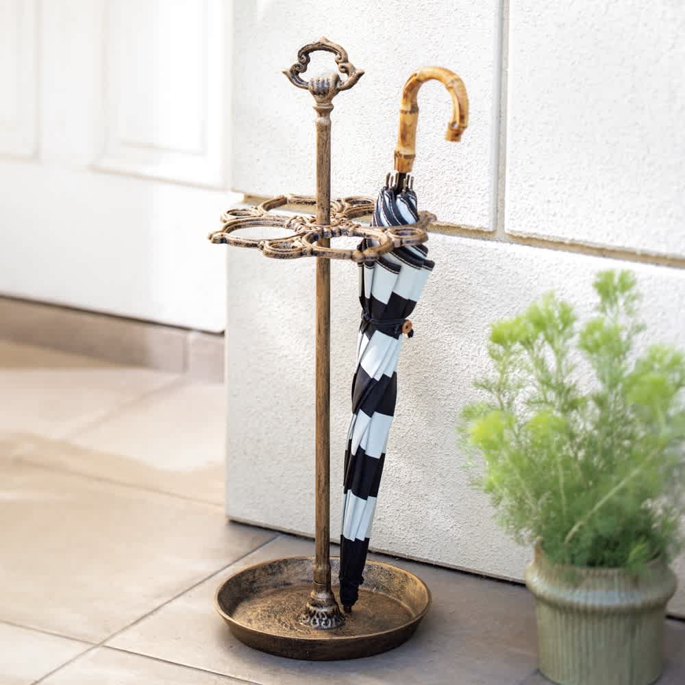 アンティーク調鋳物傘立て 通販 - ディノス