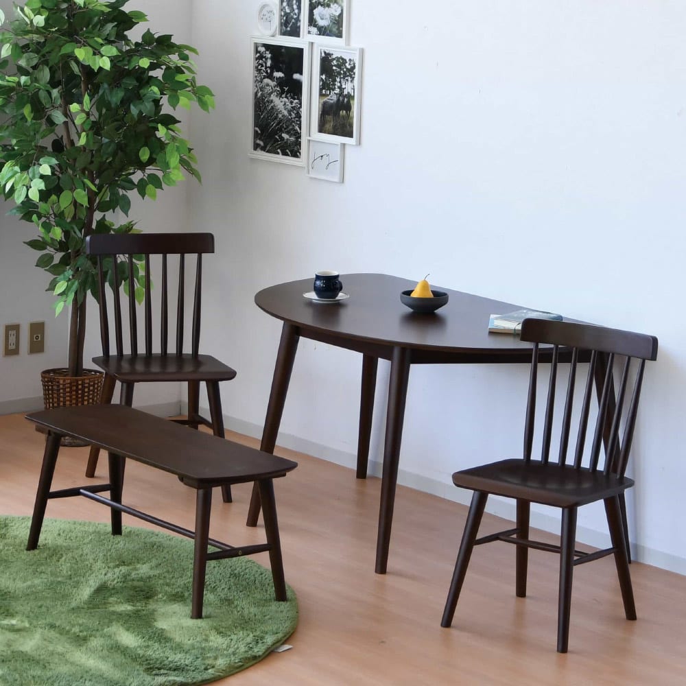 レンタル商品】ウィンザダイニング半円テーブル幅130cm 通販 - ディノス