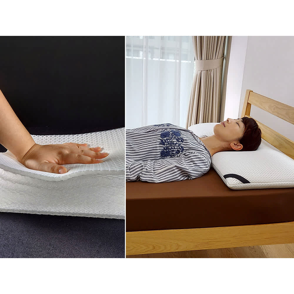 寝返りファインフィット枕（幅90cm）専用カバー付き 通販 - ディノス