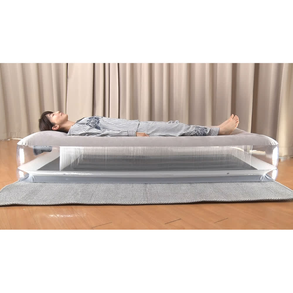 INTEX/インテックス 電動ポンプ付き エアーベッド 通販 - ディノス