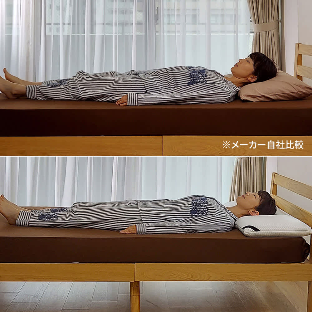 寝返りファインフィット枕（幅90cm）専用カバー付き 通販 - ディノス