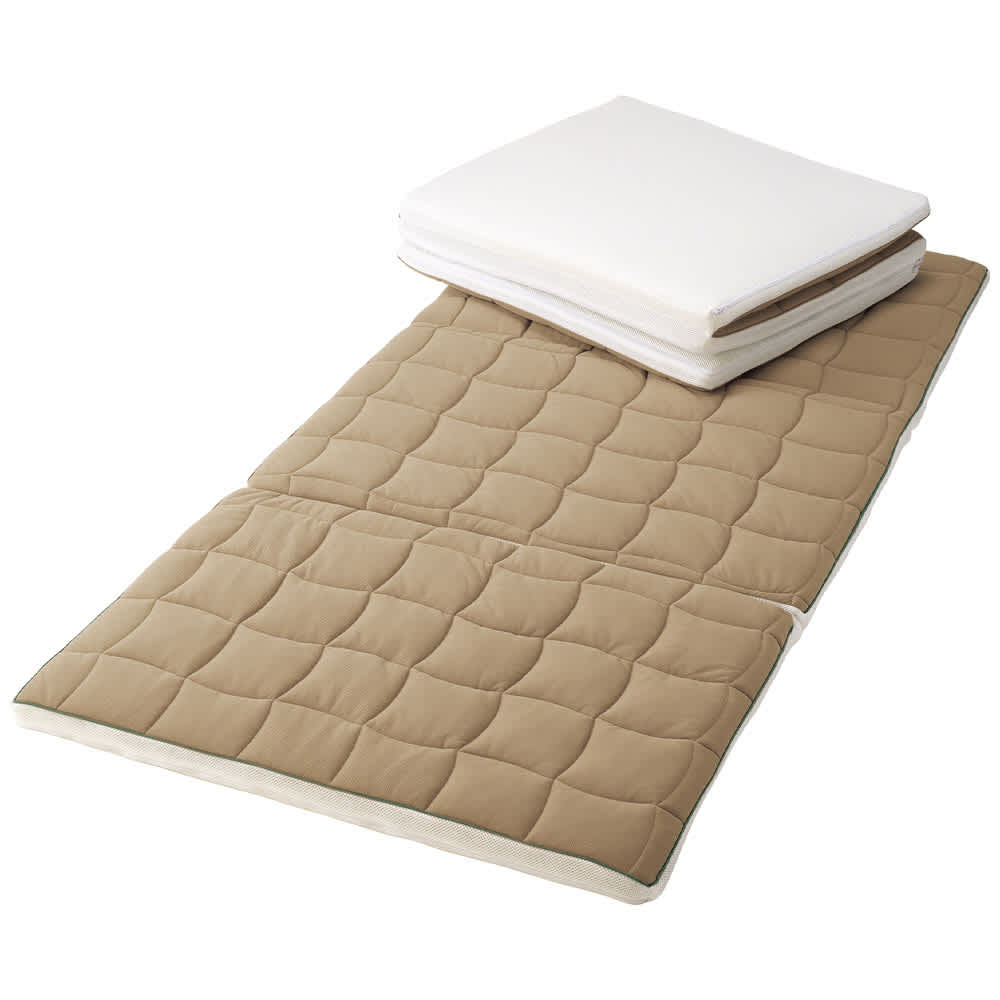 ブレスエアー（R）敷布団 リファイン（厚さ5cm） 枕付き （シングル