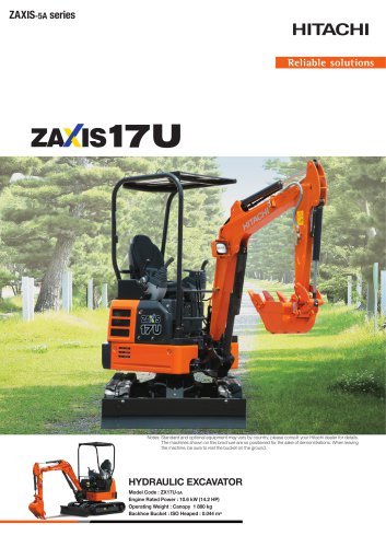 ZX8-2 - HITACHI Construction Machinery - PDF Catalogs | Technical