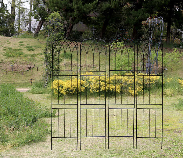 園芸ネット本店｜[送料無料]アイアンフェンス：200ハイタイプ