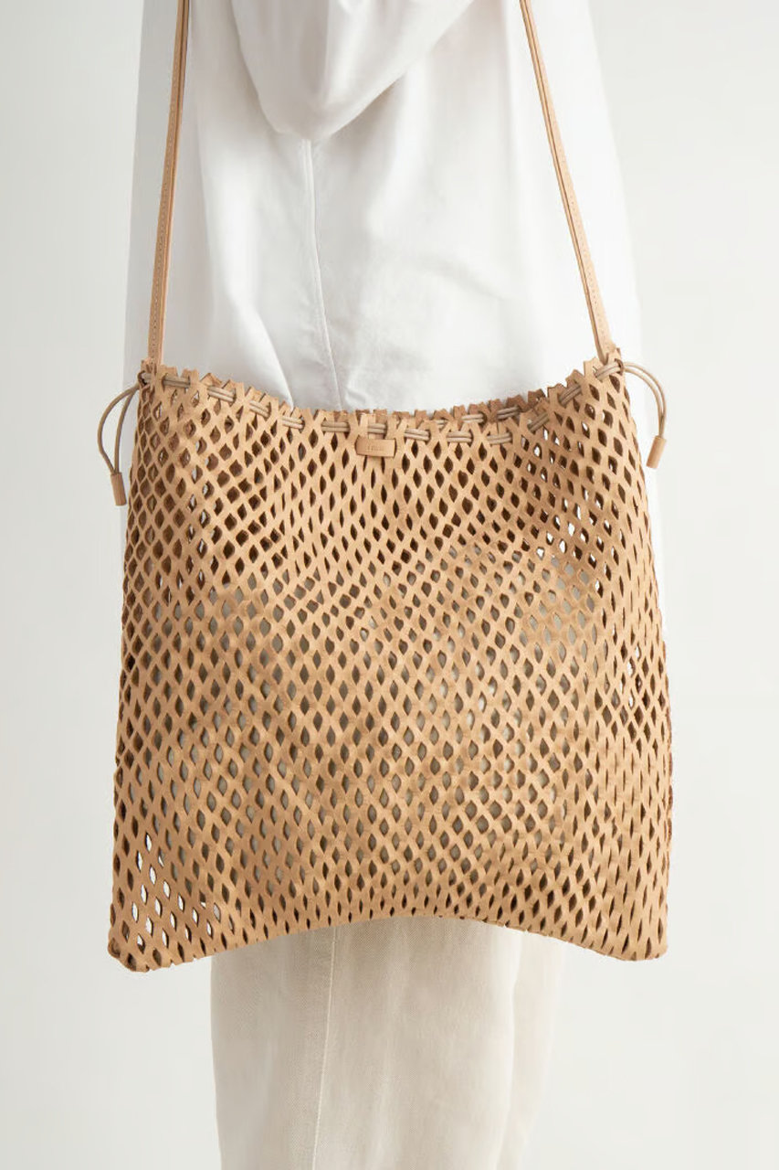 i ro se(イロセ)｜NET SHOULDER BAG - L/NUDE の通販｜ELLESHOP・(エル
