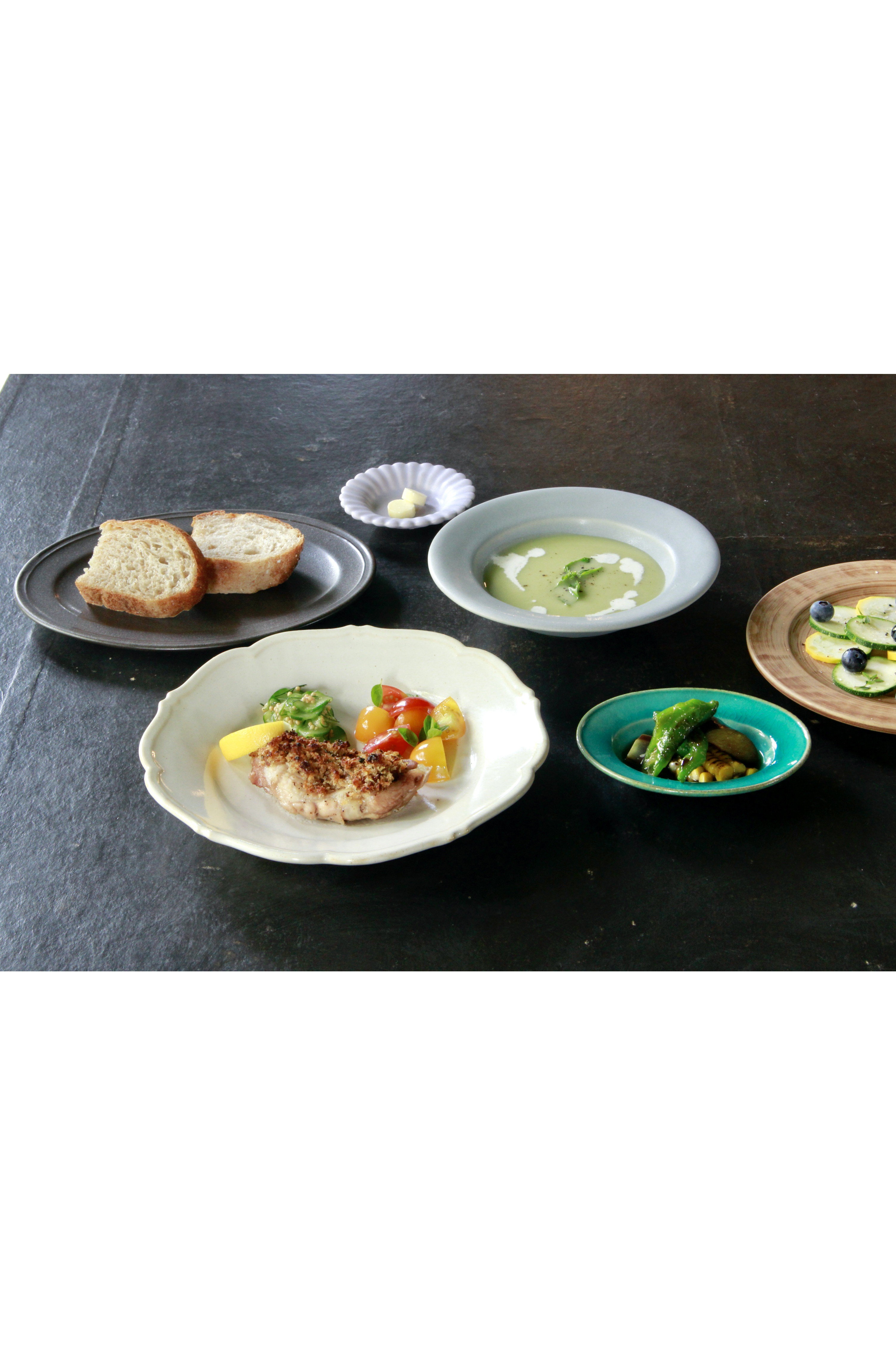 Awabi ware(あわびウェア)｜輪花皿 S/トルコ の通販｜ELLESHOP・(エル