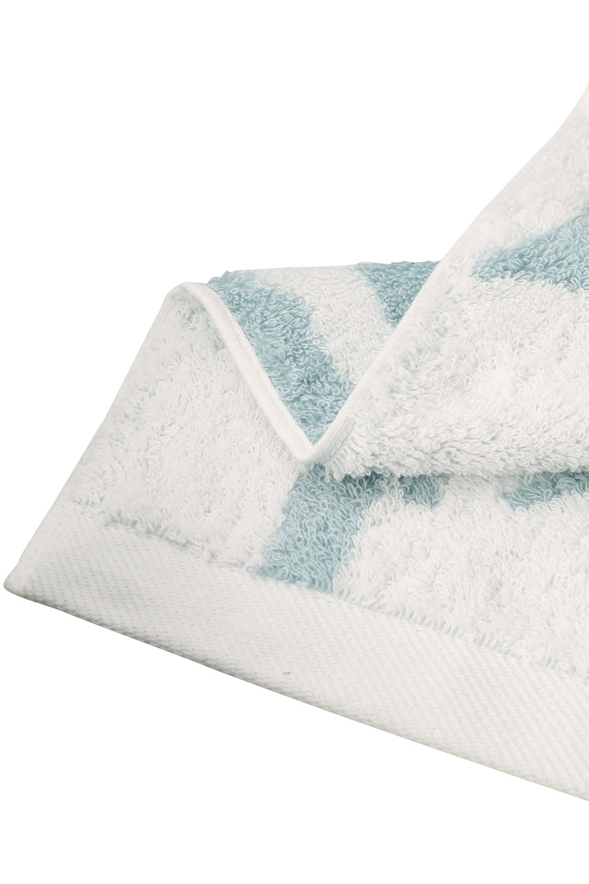 mina perhonen(ミナ ペルホネン)｜run run run タオル小/ライトブルー