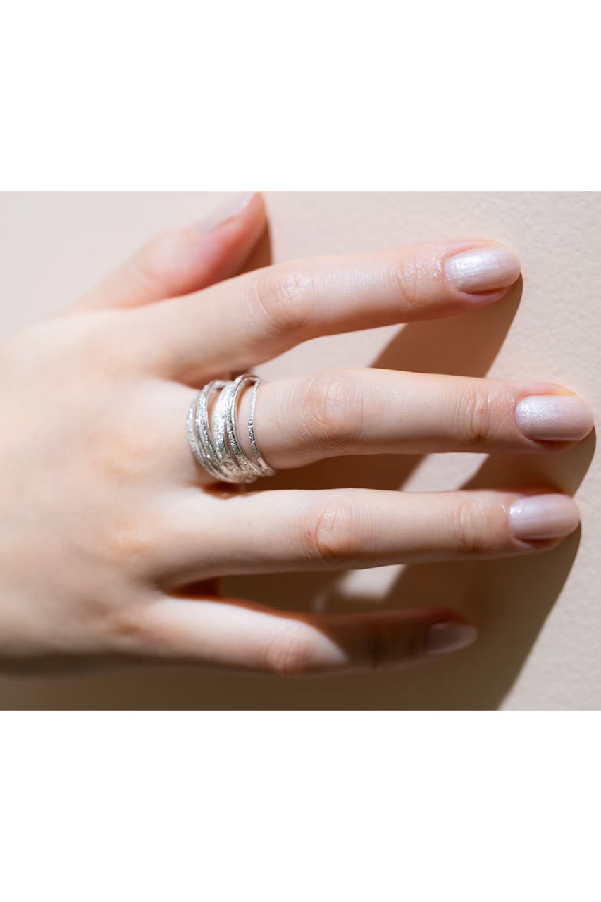 KAORU(カオル)｜HELIX フリーサイズシルバーリング/シルバー の通販