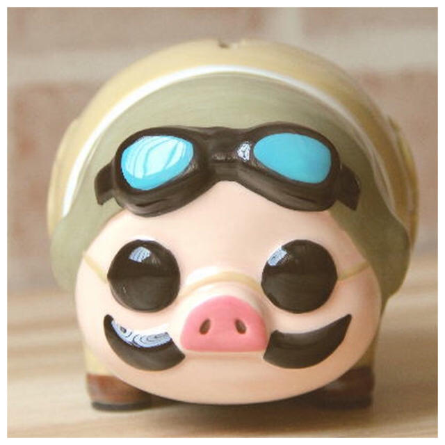 ジブリ - 紅の豚 貯金箱の通販 by be_shop｜ジブリならラクマ