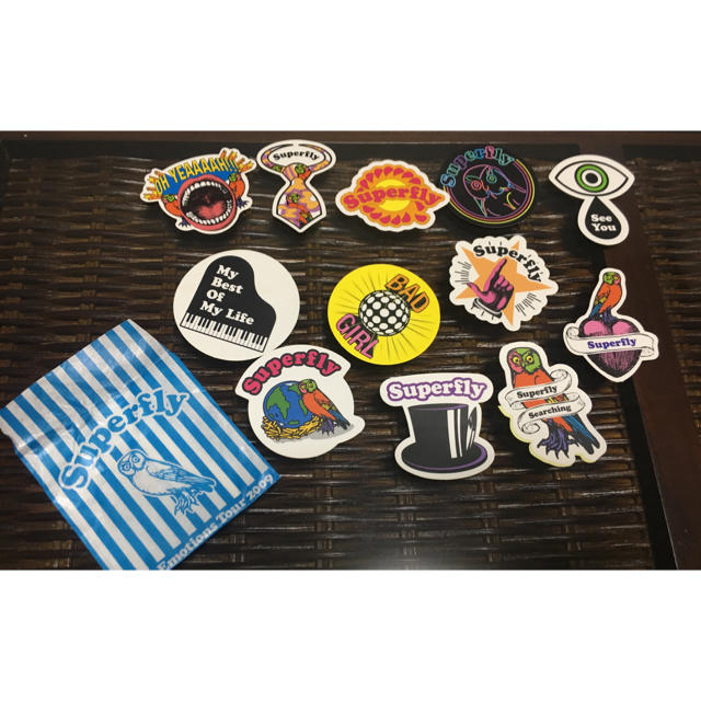 Superfly ツアーグッズのステッカーセットの通販 by mariko's shop｜ラクマ