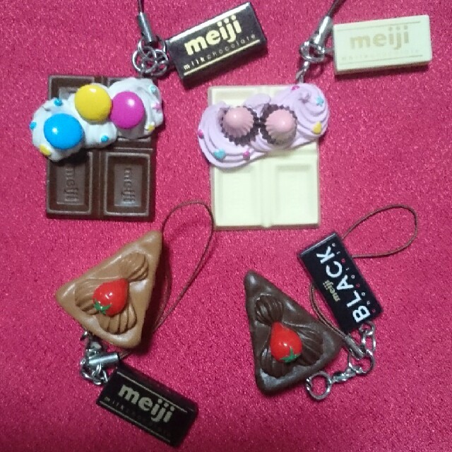 明治 - 明治 非売品 ノベルティ ストラップ 8種セットの通販 by とろん