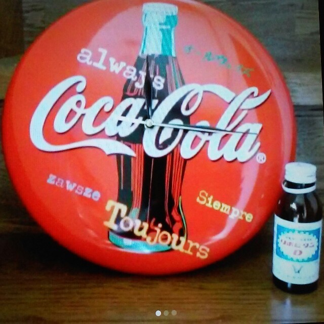 コカ・コーラ - コカ・コーラ掛け時計(超レア物オールウェイズ)の通販