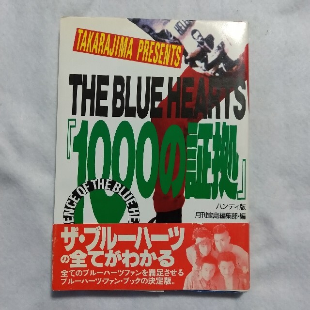 絶版【ザ.ブルーハーツ】1000の証拠.甲本ヒロト.真島昌利の通販 by