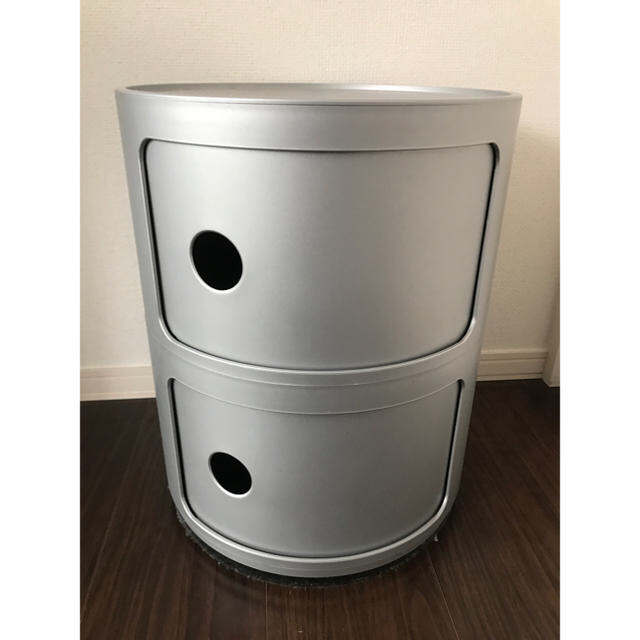 kartell - Kartell コンポニビリ 2段 シルバーの通販 by きむ's shop