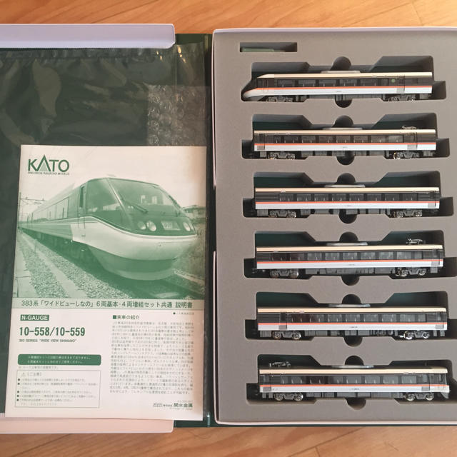 KATO 10-558 383系「ワイドビューしなの」6両基本セットの通販 by