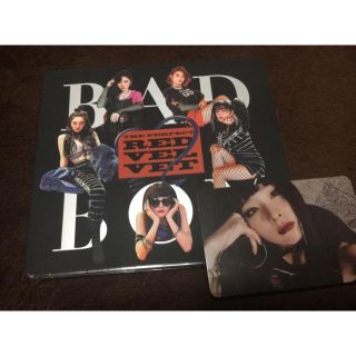 Red Velvet BAD BOY トレカ付の通販 by こぐま｜ラクマ