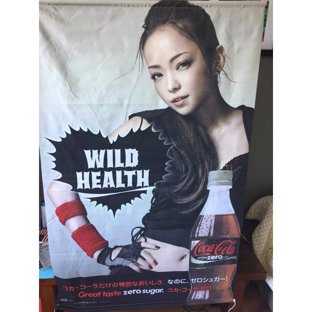 安室奈美恵Coca-Cola Zero 非売品タペストリー 安室奈美恵Coca-Cola