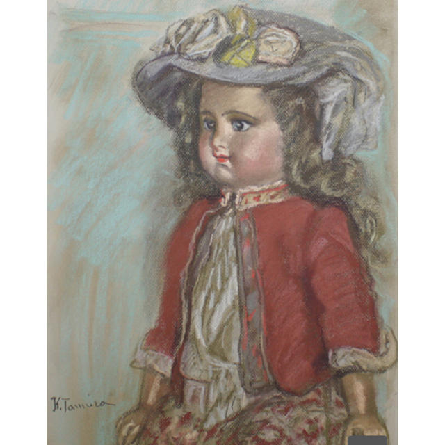 □真作保証 『田村 孝之介』 10号 人形 文化功労章受章の通販 by