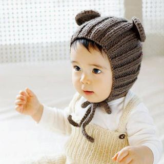 babyGAP - ベビー ボンネット ニット帽 くま耳の通販 by ths's shop