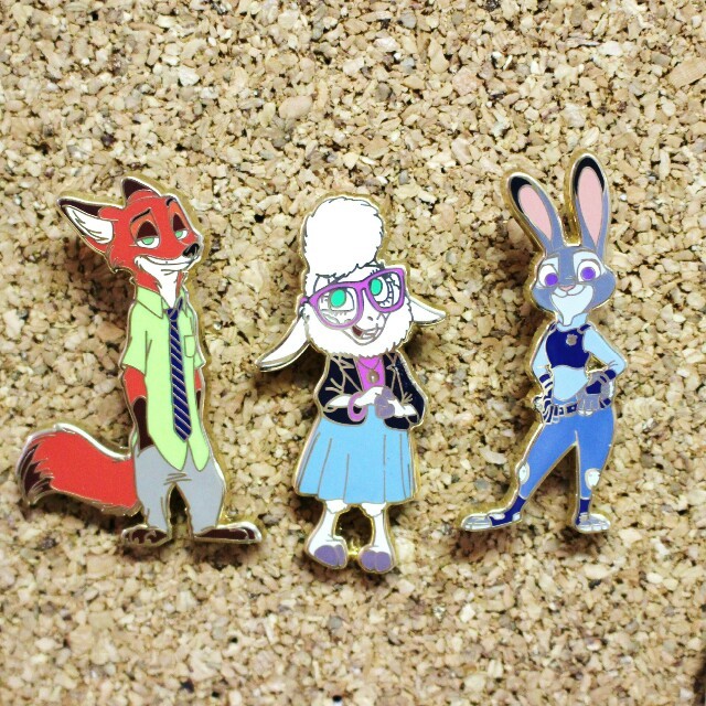 Disney - 【海外限定】ズートピア 3つセット ニック ジュディ