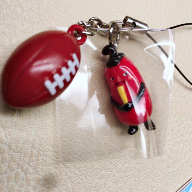 ご当地 部活ストラップ 博多 明太子 新品未使用、送料無料です！の通販